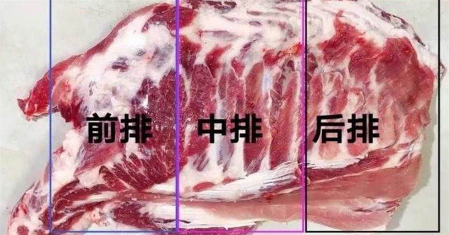 買排骨時，要分清「前排」和「後排」，價格一樣，差別卻不少